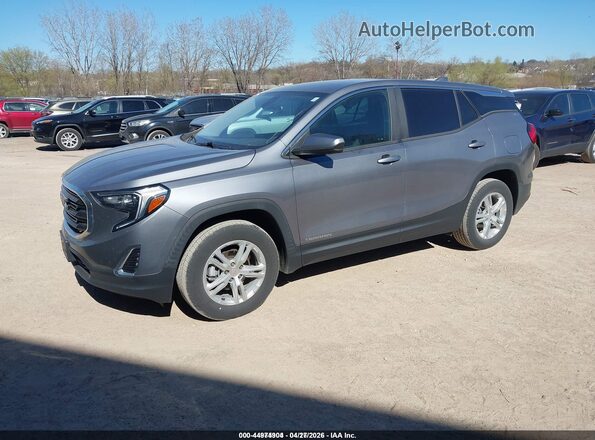 3GKALTEV9ML381233 2021 GMC TERRAIN Gray 