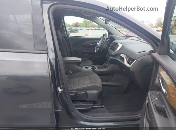 3GKALTEVXKL334645 2019 GMC TERRAIN Gray Widok wnętrza z przodu