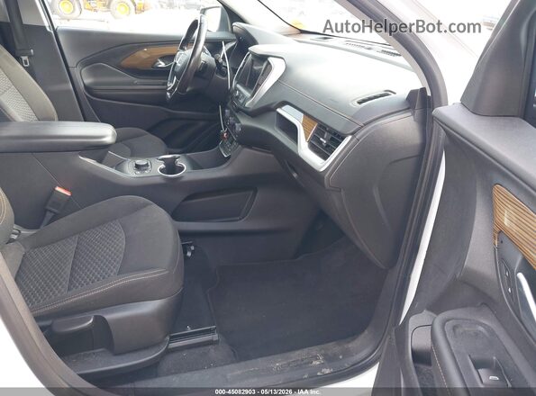 3GKALTEVXLL159766 2020 GMC TERRAIN White Vista interior delantera