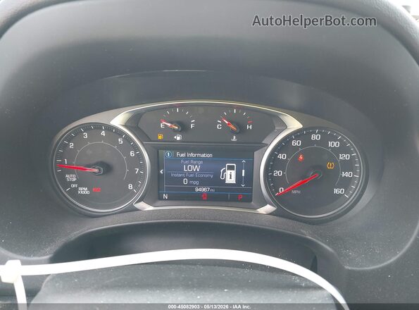 3GKALTEVXLL159766 2020 GMC TERRAIN White Vista de los asientos traseros