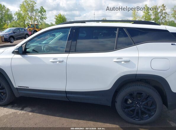 3GKALTEVXLL159766 2020 GMC TERRAIN White Vista interior de 360 grados