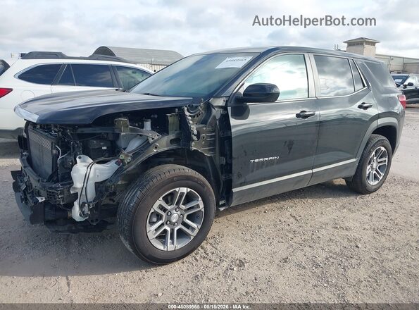 3GKALUEG2SL293807 2025 GMC TERRAIN Черный Передняя левая четверть