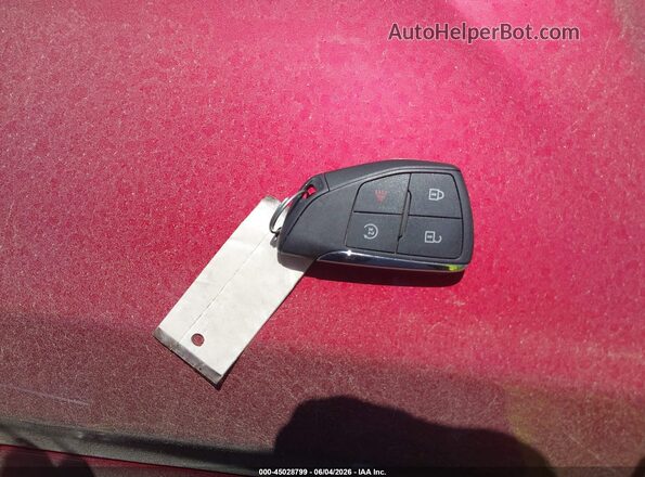 3GKALUEG5SL230538 2025 GMC TERRAIN Red Առջևի վահանակի տեսք
