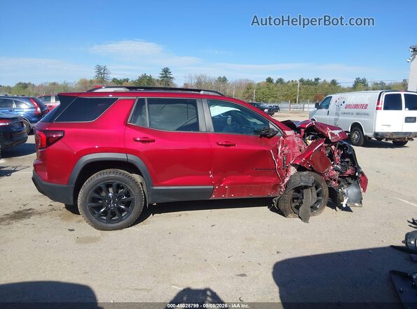 3GKALUEG5SL230538 2025 GMC TERRAIN Red Սալոնի 360 աստիճան տեսք