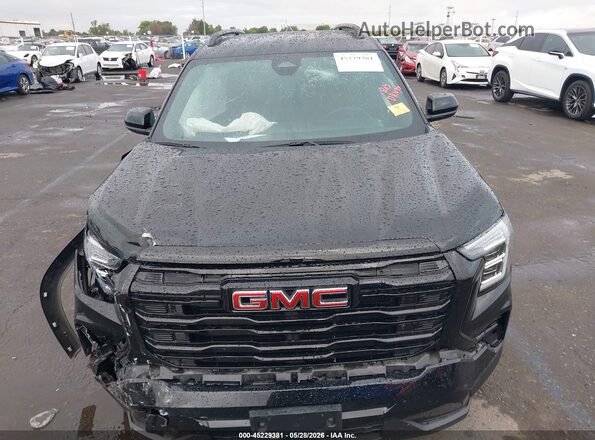 3GKALUEG6SL195671 2025 GMC TERRAIN Black Սարքավորումների վահանակի տեսք