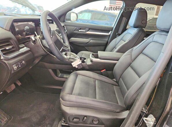 3GKALUEG6SL215112 2025 GMC TERRAIN Black Widok wnętrza z przodu