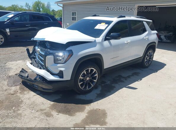 3GKALUEG6TL359048 2026 GMC TERRAIN White Vista tres cuartos delantera izquierda