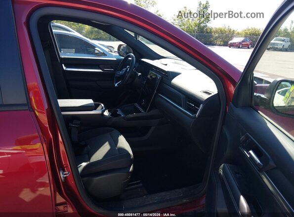 3GKALUEG7SL227432 2025 GMC TERRAIN Red Widok wnętrza z przodu