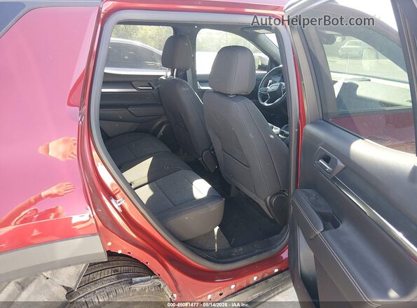 3GKALUEG7SL227432 2025 GMC TERRAIN Red Widok naklejki z numerem VIN