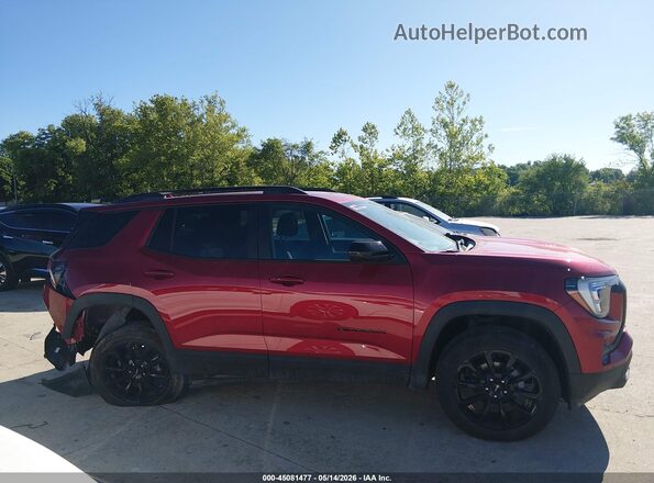 3GKALUEG7SL227432 2025 GMC TERRAIN Red Widok wnętrza z tyłu