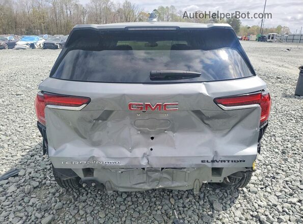 3GKALUEG8SL232672 2025 GMC TERRAIN Silver Rear view