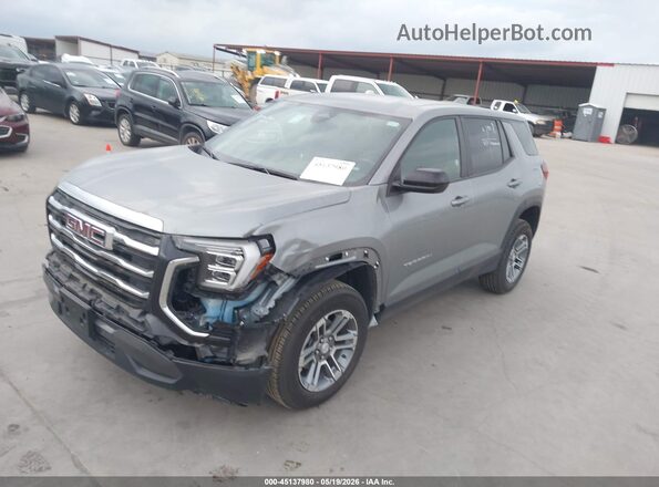 3GKALUEG9SL288121 2025 GMC TERRAIN Gray Առջևի ձախ երեք քառորդ տեսարան