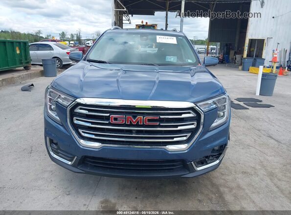 3GKALVEG1RL241553 2024 GMC TERRAIN Blue Instrument cluster view