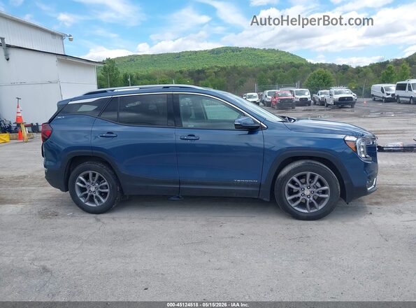 3GKALVEG1RL241553 2024 GMC TERRAIN Blue Rear interior view