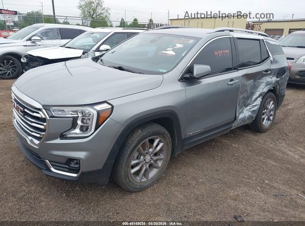 3GKALVEG3PL136686 2023 GMC TERRAIN Серебряный Передняя левая четверть