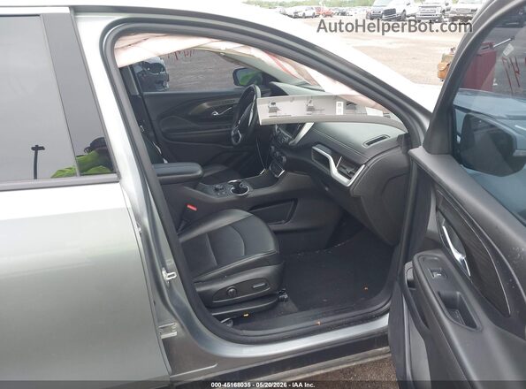 3GKALVEG3PL136686 2023 GMC TERRAIN Серебряный Вид салона спереди