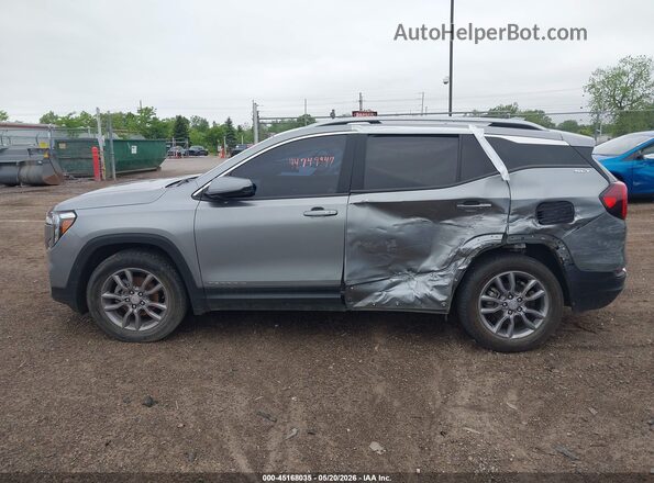 3GKALVEG3PL136686 2023 GMC TERRAIN Серебряный Панорамный вид салона 360°