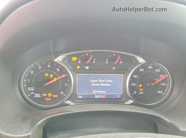 3GKALVEG3PL209216 2023 GMC TERRAIN Красный Вид щитка приборов