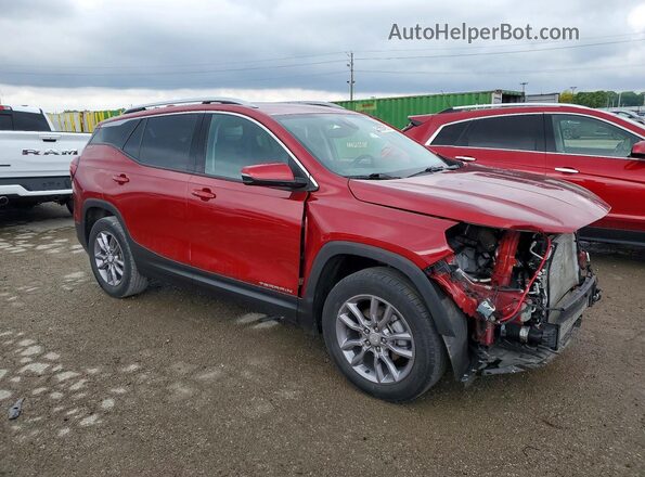 3GKALVEG3PL209216 2023 GMC TERRAIN Красный Передняя правая четверть
