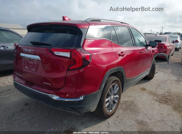 3GKALVEG3RL260573 2024 GMC TERRAIN Red Trasero derecho