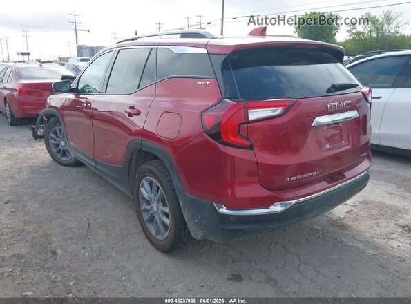 3GKALVEG3RL260573 2024 GMC TERRAIN Red Trasero izquierdo