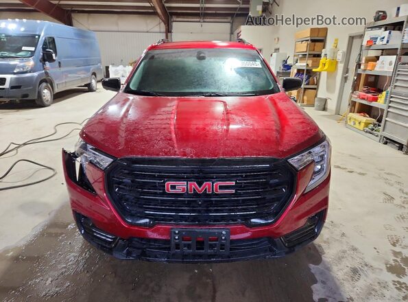 3GKALVEG3RL356428 2024 GMC TERRAIN Burgundy წინა ხედი