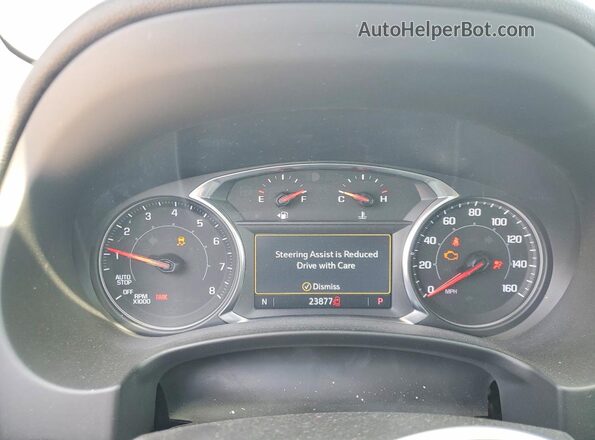 3GKALVEG7RL112863 2024 GMC TERRAIN Gray Instrument cluster view