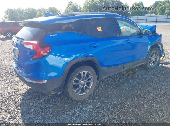 3GKALVEG7RL166261 2024 GMC TERRAIN Blue Հետևի աջ