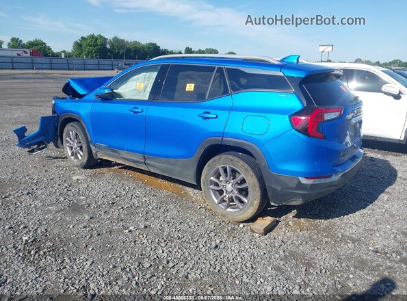 3GKALVEG7RL166261 2024 GMC TERRAIN Blue Հետևի ձախ