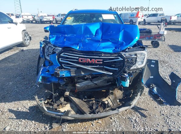 3GKALVEG7RL166261 2024 GMC TERRAIN Blue Սարքավորումների վահանակի տեսք