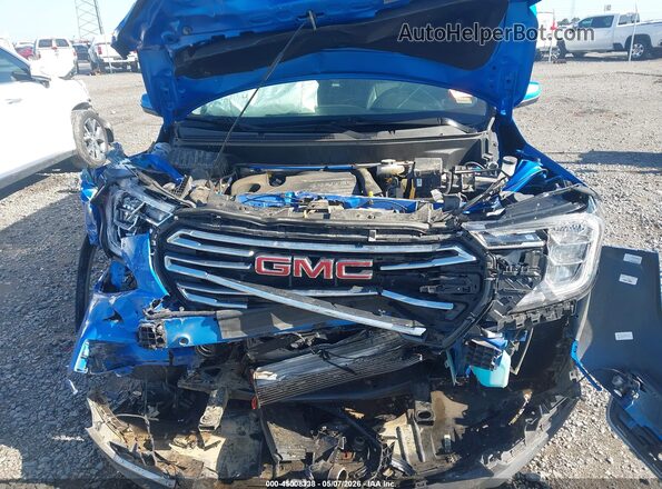 3GKALVEG7RL166261 2024 GMC TERRAIN Blue Հետևի տեսք