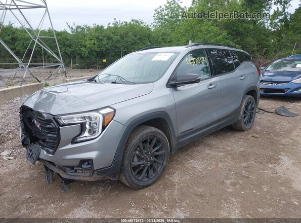 3GKALVEGXPL148141 2023 GMC TERRAIN Gray Przód lewy