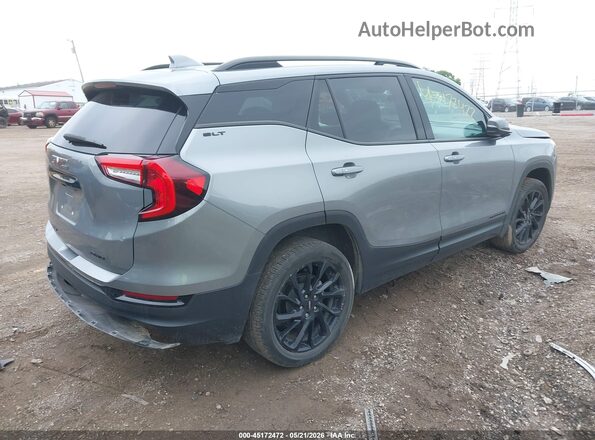 3GKALVEGXPL148141 2023 GMC TERRAIN Gray Tył prawy