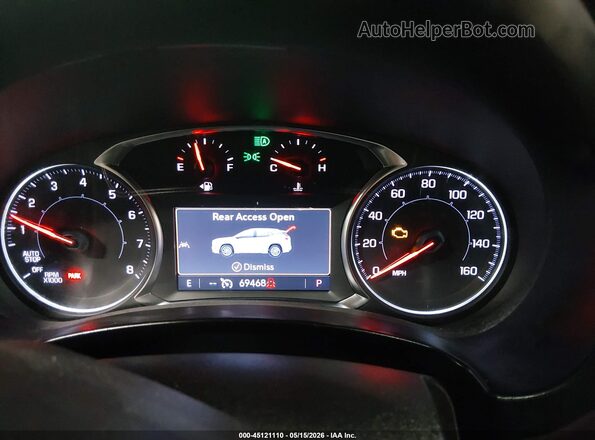 3GKALVEGXPL160662 2023 GMC TERRAIN Gray უკანა სავარძლების ხედი