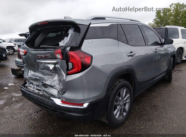 3GKALVEGXRL150832 2024 GMC TERRAIN Серый Задняя правая четверть