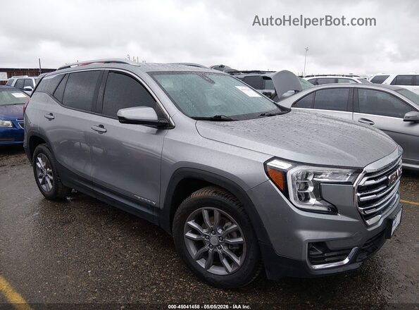 3GKALVEGXRL150832 2024 GMC TERRAIN Серый Вид задней части салона
