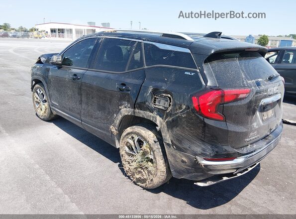 3GKALVEV0JL205601 2018 GMC TERRAIN Black Tył lewy