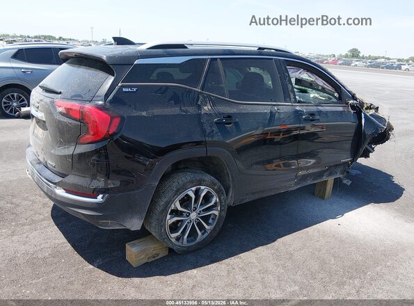 3GKALVEV0JL205601 2018 GMC TERRAIN Black Tył prawy