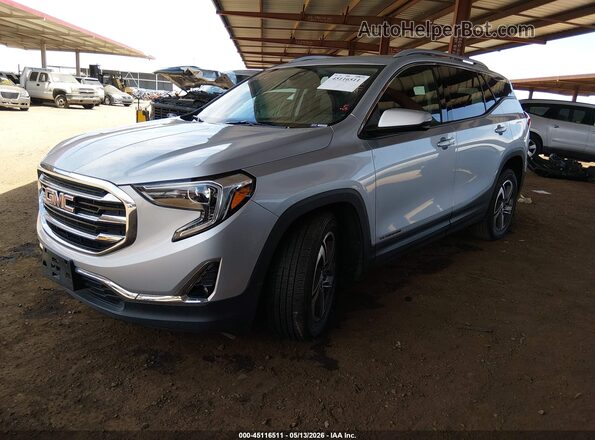 3GKALVEV0LL251478 2020 GMC TERRAIN Silver Front left