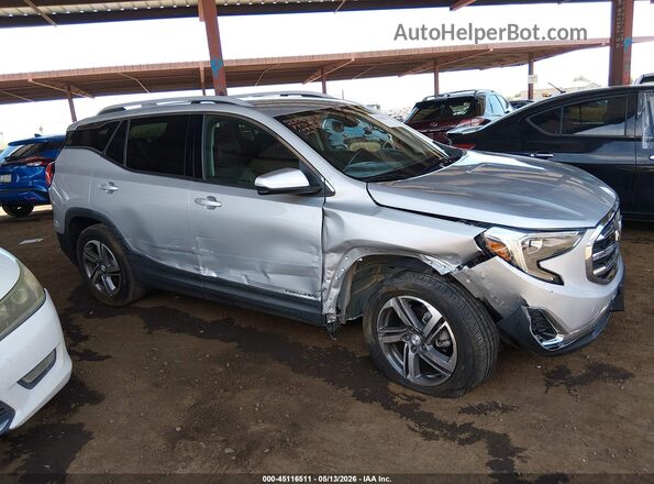 3GKALVEV0LL251478 2020 GMC TERRAIN Silver Rear interior view
