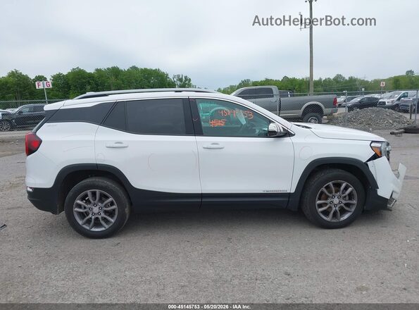 3GKALVEV0NL160486 2022 GMC TERRAIN White Vista interior trasera