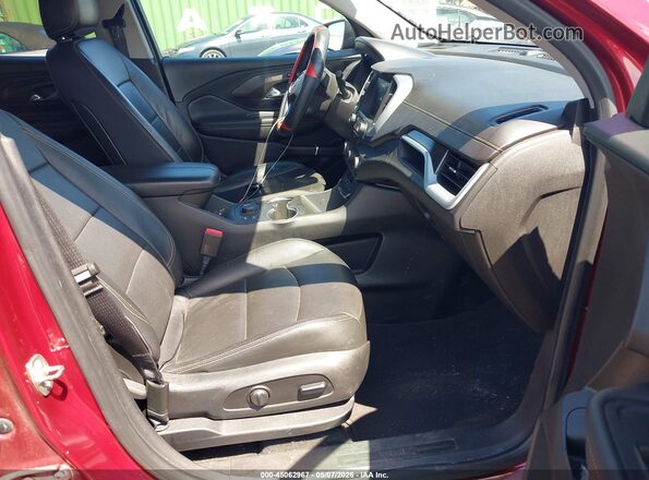 3GKALVEV1JL211441 2018 GMC TERRAIN Red Front interior view