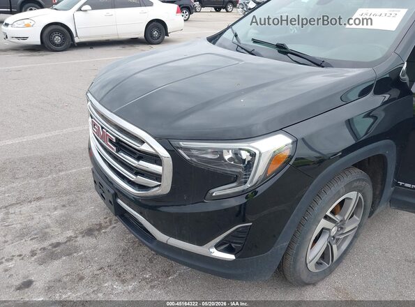 3GKALVEV1KL347828 2019 GMC TERRAIN Black წინა ხედი