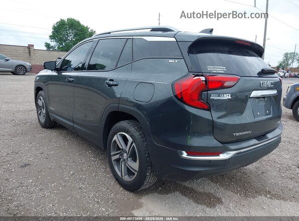 3GKALVEV1LL128742 2020 GMC TERRAIN Gray Trasero izquierdo