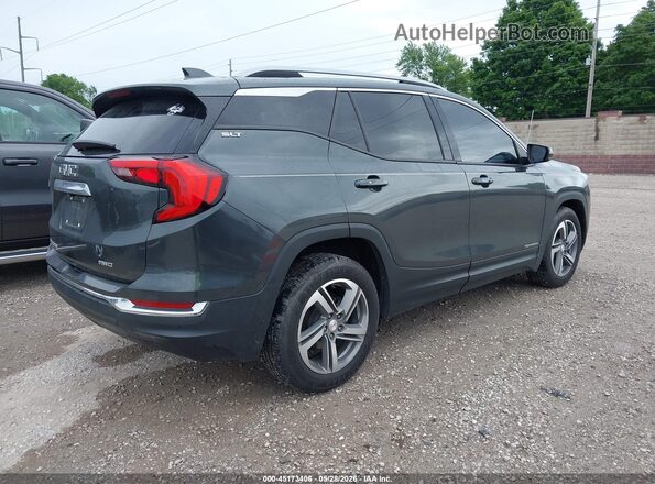3GKALVEV1LL128742 2020 GMC TERRAIN Gray Trasero derecho
