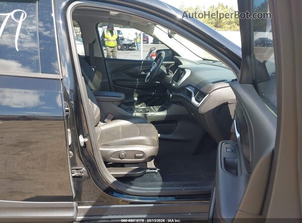 3GKALVEV1LL189654 2020 GMC TERRAIN Black წინა სალონის ხედი