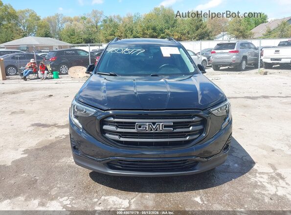 3GKALVEV1LL189654 2020 GMC TERRAIN Black უკანა სალონის ხედი