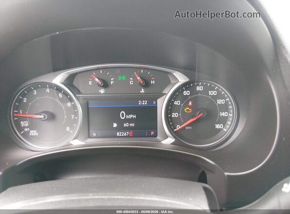 3GKALVEV1LL197916 2020 GMC TERRAIN Blue Vista de los asientos traseros