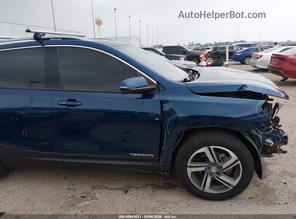 3GKALVEV1LL197916 2020 GMC TERRAIN Blue Vista interior de 360 grados