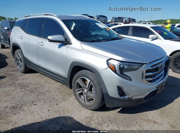 3GKALVEV2KL211983 2019 GMC TERRAIN Silver Սալոնի հետևի տեսք